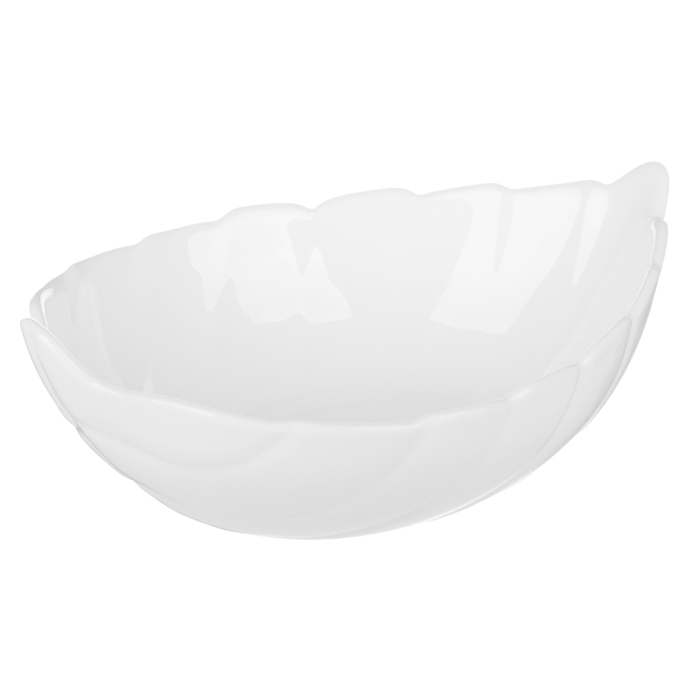 Салатник, опаловое стекло, 14см MILLIMI Листья (6/72)