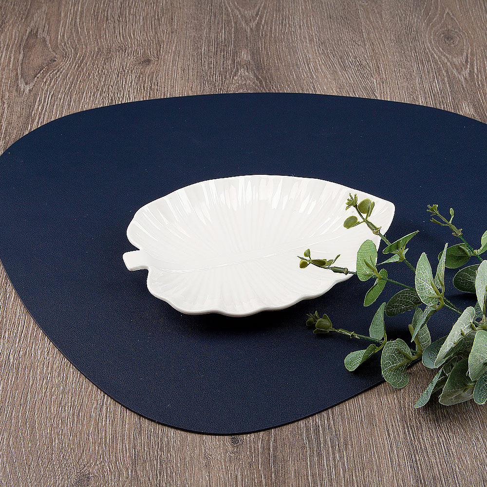 Блюдо сервировочное 20*14*2,5см "Маршмеллоу"  (фрф) (10/30)