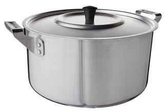 Кастрюля  4,5л полиров.алюм. (8)