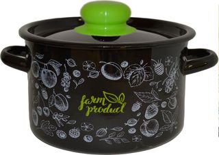 Кастрюля 4,5л Appetite Berry эмаль (1/4)