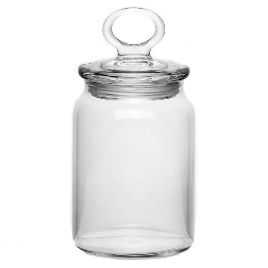 Банка КИТЧЕН СЛИМ 860мл с/кр стекло(6)