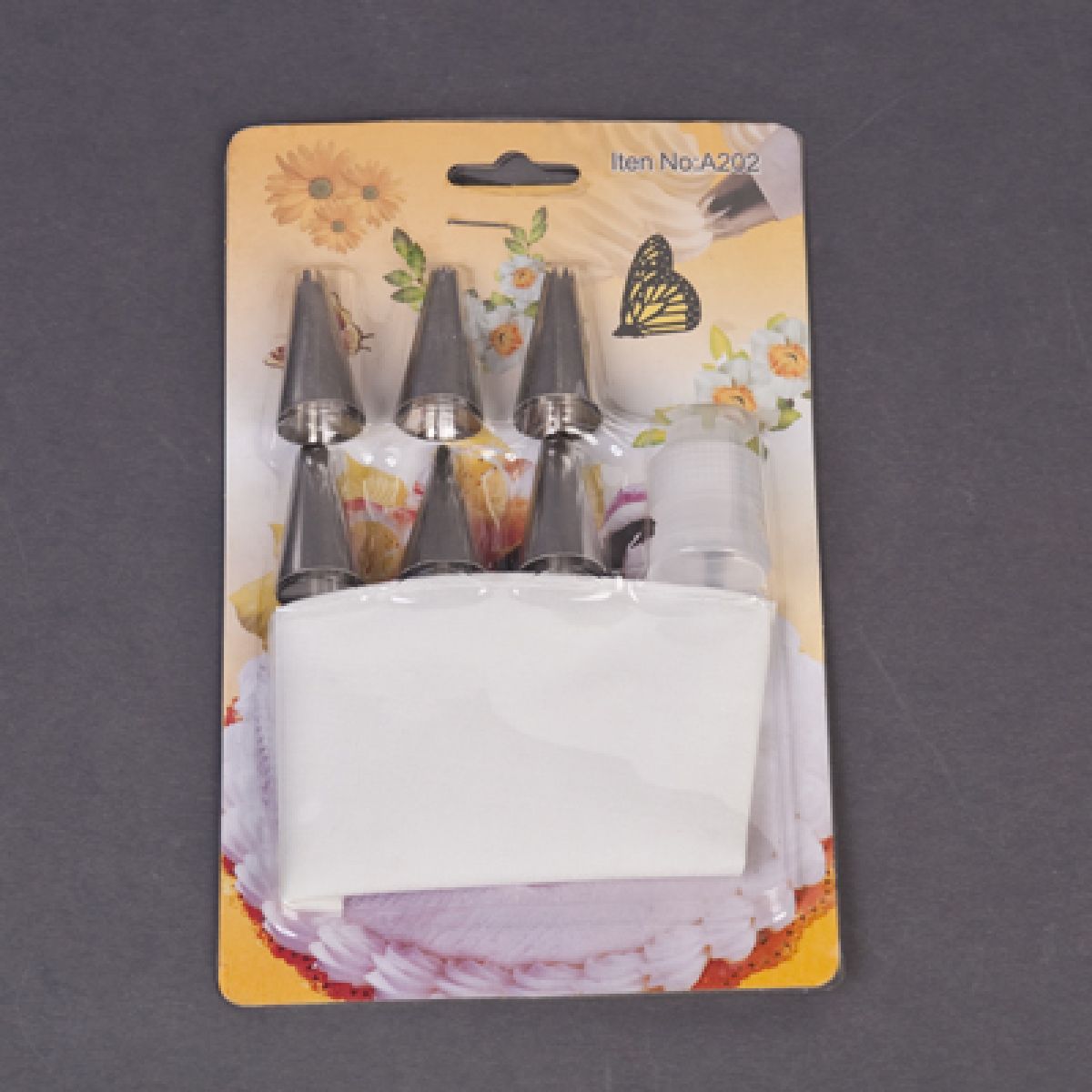 Мешок-шприц кондитерский для крема с насадками CCJ 1376-3(1/1)