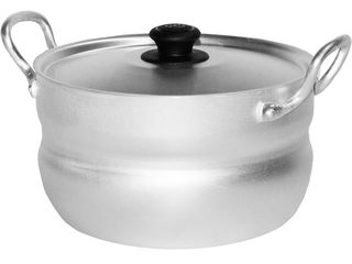 Кастрюля 10л мет/кр, мет/руч, сфер ТМ Калитва алюм.(4)