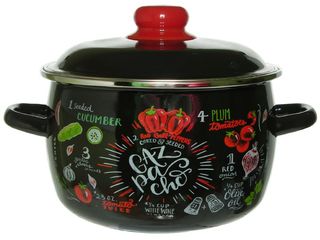 Кастрюля 3,0л Appetite Gazpacho сфер эмаль (1/6)