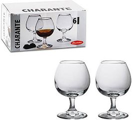 Набор фужеров 6пр Charante 175мл д/коньяка п/уп стекло(1/4)