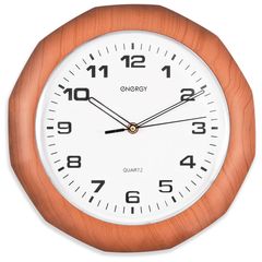 Часы настенные 30*30*3,8см ENERGY кварцевые многоугольные,пластик (1/10)