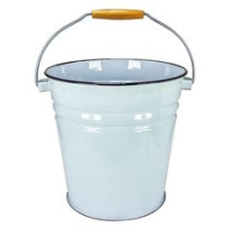Ведро 12,0л конич (эмаль) б/кр б/рис (1/4)