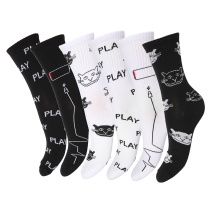 Носки универсальные р.25-27, 85% хлопок,10% полиэстер, 5% спандекс, 3 диз, НВ22-24 GALANTE (12/12)