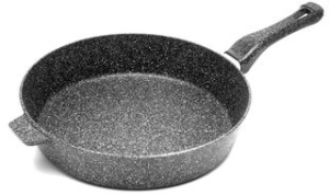 Сковорода 220мм "Хозяюшка" пл/р ПК алюм.  (1/10)