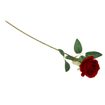 Искусственный цветок роза алая, 50см LADECOR (1/20)