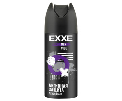 EXXE MEN мужской дезодорант аэрозоль VIBE, 150 мл (1/12)