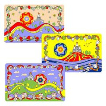 Салфетка 39*25см Пасха(ПВХ) (1/240)