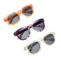 Очки солнцезащитные детские в чехле, пластик, 124x35мм, 3цв, ОС23-03 GALANTE (6/6)