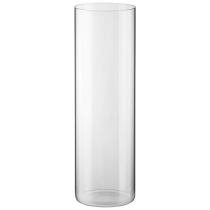 Ваза "Romantica" 9,5*9,5*30см 2000 мл. прозрачное стекло (1/24)