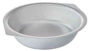 Тарелка 100мм 0,6 мл для первых блюд алюм.(1/70)