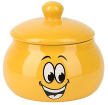 "Smile" Медовница 500мл 13*12см п/у кер. (1/24)