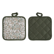 Прихватка, 100% полиэстер, 17х17см, зелёный PROVANCE Эвкалипт (12/288)