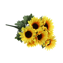 Букет искусств. цветов Подсолнухи, длина 40 см LADECOR (1/4)