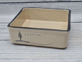 Емкость для запекания квадратная средняя Пиксель  Лирика (16)