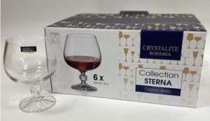 Набор бокалов 6пр 250мл STERNA для коньяка (1/8)