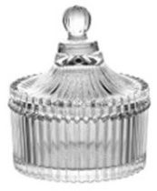 Ваза с крышкой стекло(1/48)