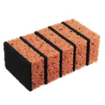 Набор губок для мытья посуды Americano, 5 шт, 9,5x6,5x3,6см, Perfect House (аромат кофе) (16)