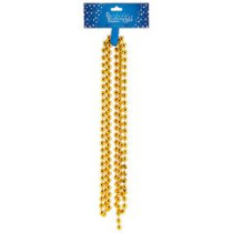 Бусы "Классик" золото 2,7м(пласт.,нить) (1/1)