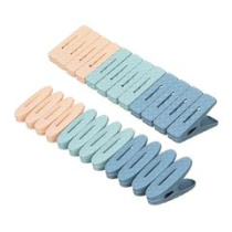 Набор прищепок 12 шт VETTA пластик (2диз) (12/12)