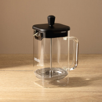 Френч-пресс  600мл "Верона" жаропрочное стекло (нжс)  SATOSHI (1/24)