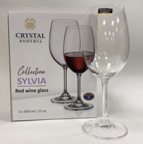 Набор бокалов 2пр 350мл SYLVIA для красного вина (1/24)