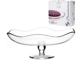 Блюдо Toscana 303мм на ножке п/у стекло(1/4)