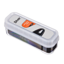 Губка для обуви узкая черный SILVER (6/48)