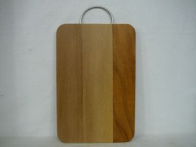 Доска разделочная б/желоба 32,5*21,5см мет/руч (бук) (10)