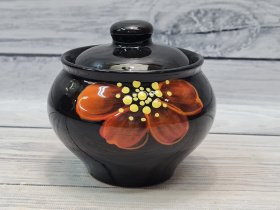 Горшочек "Русский" 0,5л 1сорт Божья коровка (18) 