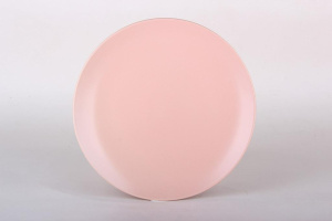 Тарелка 19см десертная Color (light pink) керамика (6/6)