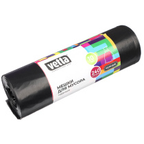 Мешки для мусора 240л 10шт 40микрон (15/15)