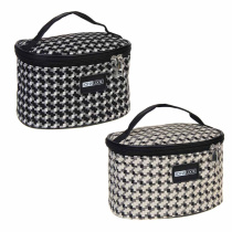 Косметичка, полиэстер, 20х15х12,5см, 2 цвета, КОС24-26 ЮL (4/4)