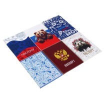 Обложка д/паспорта, ПВХ, 13,6х9,5см, 6диз ЮL (12/12)