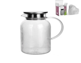 Кувшин 1800мл для горячих и холодных напитков (стекло) (1/12)