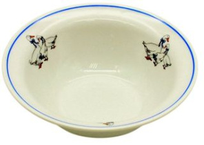 Миска 550мл ГУСИ фарф.(15)