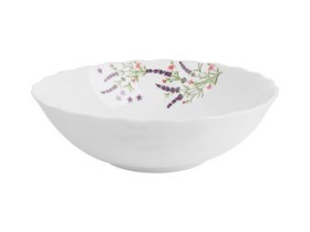 Салатник 1000мл "Лаванда" стекло(6/24)