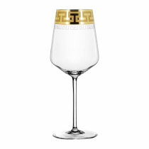 Набор 2 бокалов д/вина 350мл с узором "Греческий узор" (12)