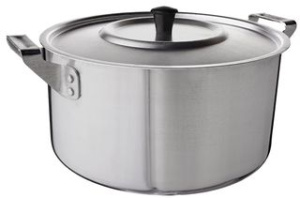 Кастрюля  6л полир.алюм. (6)