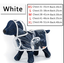 Дождевик д/мелких пород собак "KOMFORT", прозрачный, р S (1/12)