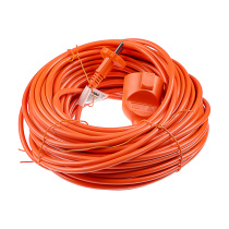 Удлинитель силовой в мотке, 2х1,5 мм2, длина 30м (маск.нагрузка 16А или 2,2кВт) ЕРМАК (1/10)