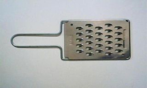 Терка плоская 8,5*20см "Кварц" овощная (90)