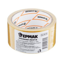 Лента клейкая ЕРМАК 50мм*10м двухсторонняя (1/36)