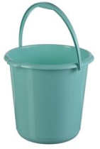 Ведро 10л Аквамарин пласт. пласт.(1/5)