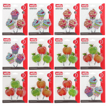 Крючки самоклеящиеся на блистере 3шт, Идилия (4диз) металл,пластик (1/10/60)