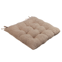Подушка на стул "Текстура", полиэстер, 38x38см, бежевый PROVANCE (1/4/40)